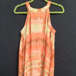 Betsey Johnson flowy halter dress